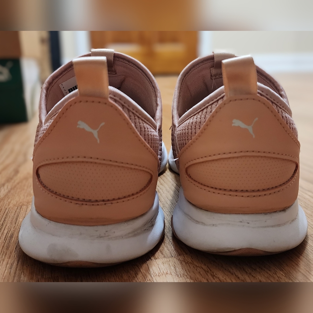 Puma Pink Slip-On Sneakers - Picture 3 of 8